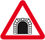 Tunnel Ahead Road Sign
